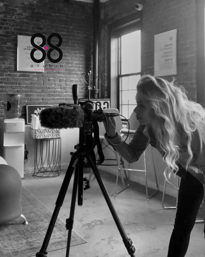 Videographer filming behind the scenes in Hialeah